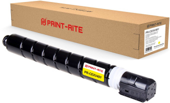 Картридж лазерный Print-Rite TFC877YPRJ PR-CEXV49Y YELLOW C-EXV49Y Yellow желтый (19000стр.) для Canon IR C3320/C3320i/C3325i/C3330i/C3500/C3520i MFP/C3525i MFP/C3530i MFP - купить недорого с доставкой в интернет-магазине