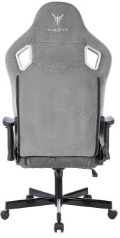 Кресло игровое Knight Outrider LTD серый Light-19 с подголов. крестов. металл - купить недорого с доставкой в интернет-магазине