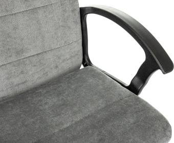 Кресло Бюрократ Triest Fabric серый Light-19 крестов. металл черный - купить недорого с доставкой в интернет-магазине