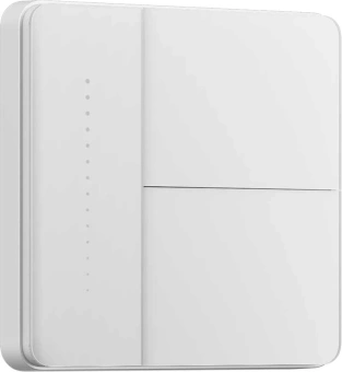 Умный выключатель Aqara Z1 Pro ZNQBKG43LM 2-хкл. белый (ZNQBKG43LM_WH) - купить недорого с доставкой в интернет-магазине