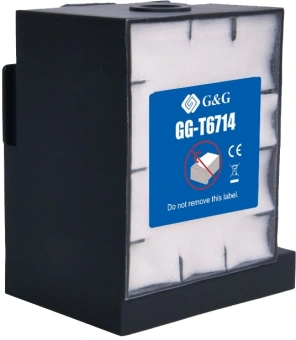 Бункер G&G GG-T6714 (C13T671400 емкость для отработанных чернил) для Epson WorkForce Pro WF-C8190/C8610/C8690/C869R/C878R/C879R Series - купить недорого с доставкой в интернет-магазине