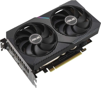 Видеокарта Asus PCI-E 4.0 DUAL-RTX3060-O12G-V2 LHR NVIDIA GeForce RTX 3060 12Gb 192bit GDDR6 1837/15000 HDMIx1 DPx3 HDCP Ret - купить недорого с доставкой в интернет-магазине