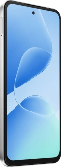 Смартфон Infinix X6728 Hot 60i 128Gb 4Gb серебристый титан моноблок 3G 4G 2Sim 6.7" 720x1600 Android 15 50Mpix 802.11 a/b/g/n/ac NFC GPS Protect FM microSD max1024Gb - купить недорого с доставкой в интернет-магазине
