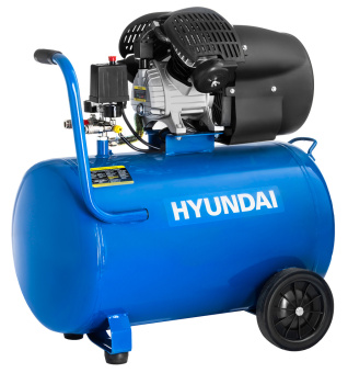 Компрессор поршневой Hyundai HYC 40100 масляный 400л/мин 100л 2200Вт - купить недорого с доставкой в интернет-магазине