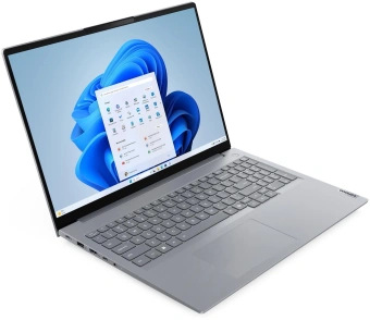 Ноутбук Lenovo Thinkbook 16 G8 IAL Core Ultra 7 255H 16Gb SSD512Gb Intel Arc 140T 16" IPS WUXGA (1920x1200) Windows 11 Pro grey WiFi BT Cam (21SK000CGQ) - купить недорого с доставкой в интернет-магазине