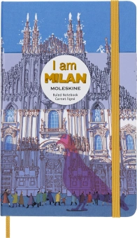 Блокнот Moleskine LIMITED EDITION I AM MILAN LEQP060IAMI Large 130х210мм 240стр. слоновая кость страницы линейка твердая обложка белый - цена, купить или заказать с доставкой в интернет-магазине Блокнот Moleskine LIMITED EDITION I AM MILAN LEQP060IAMI Large 130х210мм 240стр. слоновая кость страницы линейка твердая обложка белый - купить недорого с доставкой в интернет-магазине