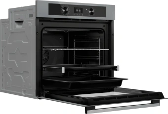 Духовой шкаф Электрический Haier HOQ-K3QSN5GG серый - купить недорого с доставкой в интернет-магазине