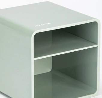 Подставка Deli NS011green Nusign 2отд. для письменных принадлежностей 84х84х86мм зеленый пластик - купить недорого с доставкой в интернет-магазине