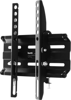 Кронштейн для телевизора Buro TL1S черный 15"-48" макс.25кг настенный наклон - купить недорого с доставкой в интернет-магазине