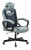 Кресло игровое Zombie VIKING 6 KNIGHT Fabric голубой с подголов. крестов. металл - купить недорого с доставкой в интернет-магазине