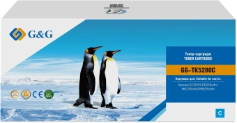 Картридж лазерный G&G GG-TK5280C TK5280C голубой (11000стр.) для Kyocera Ecosys P6235cdn/M6235cidn/M6635cidn - купить недорого с доставкой в интернет-магазине
