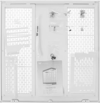 Корпус Thermaltake CTE E550 TG Snow белый без БП ATX 8x120mm 6x140mm 2xUSB3.0 audio bott PSU - купить недорого с доставкой в интернет-магазине