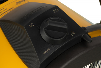 Тепловая пушка электрическая Ballu BHP-P-5 желтый/черный - купить недорого с доставкой в интернет-магазине