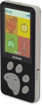 Плеер Hi-Fi Flash Digma S5 8Gb черный/серый/2.4"/FM/microSD/microSDHC - купить недорого с доставкой в интернет-магазине