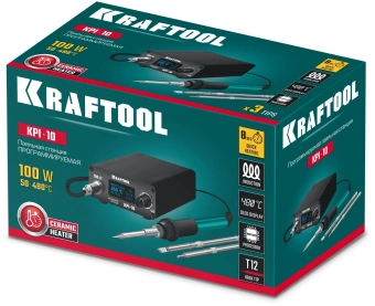 Паяльная станция Kraftool KPI-10 электрич. 100Вт макс.t=480 (55343) - купить недорого с доставкой в интернет-магазине