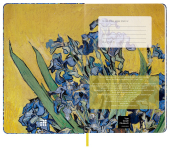 Блокнот Moleskine LIMITED EDITION VAN GOGH MUSEUM SKQP060VANGOGH Large 130х210мм 240стр. линейка твердая обложка синий - купить недорого с доставкой в интернет-магазине
