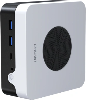 Неттоп Chuwi LarkBox X Core 3 100U (1.2) 16Gb SSD512Gb Graphics Windows 11 Pro 2xGbitEth WiFi BT 65W черный/белый - купить недорого с доставкой в интернет-магазине
