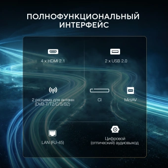 Телевизор LED Hyundai 43" H-LED43BU7011 Google TV Frameless Metal черный 4K Ultra HD 60Hz MEMC DVB-T DVB-T2 DVB-C DVB-S DVB-S2 USB WiFi Smart TV - купить недорого с доставкой в интернет-магазине