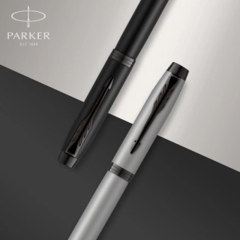 Ручка перьев. Parker IM Achromatic F317 (CW2127741) Matt Black F сталь нержавеющая подар.кор. - купить недорого с доставкой в интернет-магазине