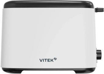 Тостер Vitek VT-T1001 800Вт белый/черный - купить недорого с доставкой в интернет-магазине