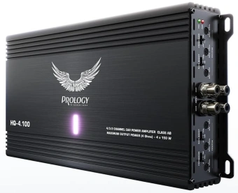 Усилитель автомобильный Prology HQ-4.100 четырехканальный - купить недорого с доставкой в интернет-магазине