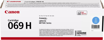 Картридж лазерный Canon 069HC 5097C002/004 голубой (5500стр.) для Canon MF752Cdw/754Cdw, LBP673Cdw - купить недорого с доставкой в интернет-магазине
