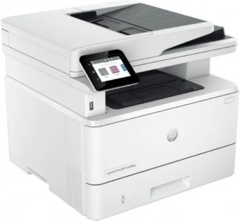 МФУ лазерный HP LaserJet Pro 4103fdw (2Z629A) A4 Duplex Net WiFi белый - купить недорого с доставкой в интернет-магазине