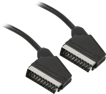 Кабель соединительный аудио-видео Buro SCART (m)/SCART (m) 1м. черный (BSC001-B-1) - купить недорого с доставкой в интернет-магазине