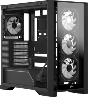 Корпус Formula Air Power G8 Floe черный без БП ATX 2xUSB3.0 1xUSB3.1 audio bott PSU - купить недорого с доставкой в интернет-магазине