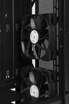 Корпус Montech Air 1000 Lite черный без БП ATX 1x120mm 3x140mm 1xUSB2.0 2xUSB3.0 audio bott PSU - купить недорого с доставкой в интернет-магазине