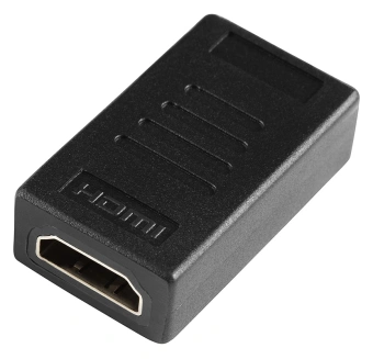 Адаптер аудио-видео Buro HDMI (f)/HDMI (f) позолоч.конт. черный (BHP-ADP-HDMI-2.0) - купить недорого с доставкой в интернет-магазине