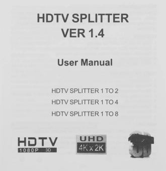 Сплиттер аудио-видео Premier 5-872-4 HDMI (f)/4xHDMI (f) черный - купить недорого с доставкой в интернет-магазине