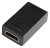 Адаптер аудио-видео Buro HDMI (f)/HDMI (f) позолоч.конт. черный (BHP-ADP-HDMI-2.0) - купить недорого с доставкой в интернет-магазине