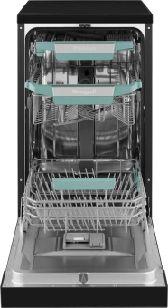 Посудомоечная машина Weissgauff DW 4539 черный (узкая) инвертор - купить недорого с доставкой в интернет-магазине