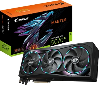 Видеокарта Gigabyte PCI-E 5.0 GV-N507TAORUS M-16GD 1.0 NVIDIA GeForce RTX 5070TI 16Gb 256bit GDDR7 2670/28000 HDMIx1 DPx3 HDCP Ret - купить недорого с доставкой в интернет-магазине