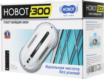 Мойщик окон Hobot HOBOT-300 пит.:от сети белый - купить недорого с доставкой в интернет-магазине