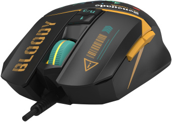 Мышь A4Tech Bloody W63 Max Renegade черный/рисунок оптическая 12000dpi USB (W63 MAX) - купить недорого с доставкой в интернет-магазине