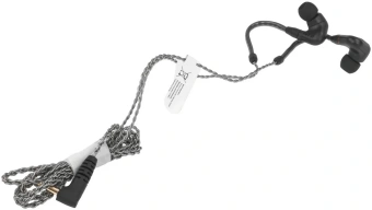 Наушники вкладыши Sennheiser IE 200 1.2м черный проводные крепление за ухом (IE 200 BLACK) - купить недорого с доставкой в интернет-магазине