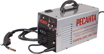 Сварочный аппарат Ресанта САИПА-200C инвертор MIG-MAG/ММА DC - купить недорого с доставкой в интернет-магазине
