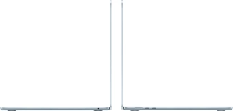Ноутбук Apple MacBook Air A3241 M4 10 core 16Gb SSD512Gb/10 core GPU 15.3" Liquid Retina (2880x1864) macOS lt.blue WiFi BT Cam (MC7C4LL/A) - купить недорого с доставкой в интернет-магазине