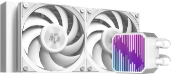 Система водяного охлаждения ID-Cooling DX240 Max ARGB Soc-AM5/AM4/1200/1700/1851 белый 4-pin 32.5dB Al 300W Ret (DX240 MAX WHITE) - купить недорого с доставкой в интернет-магазине