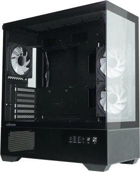 Корпус Zalman Chronix V2 черный без БП ATX 6x120mm 2x140mm 1xUSB2.0 1xUSB3.0 audio bott PSU - купить недорого с доставкой в интернет-магазине