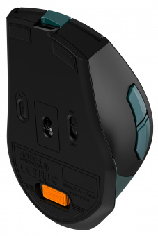 Мышь A4Tech Fstyler FB35C зеленый/черный оптическая (2400dpi) беспроводная BT/Radio USB (6but) - купить недорого с доставкой в интернет-магазине