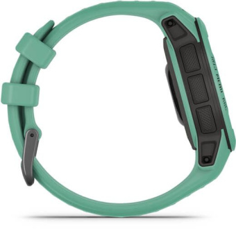 Смарт-часы Garmin Instinct 2S Solar Tactical 20мм 1.3" AMOLED корп.черный/мятный рем.мятный (010-02564-02) - купить недорого с доставкой в интернет-магазине