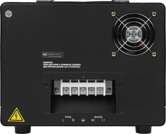 Стабилизатор напряжения IEK Hub 12кВА однофазный черный (IVS21-1-012-13) - купить недорого с доставкой в интернет-магазине