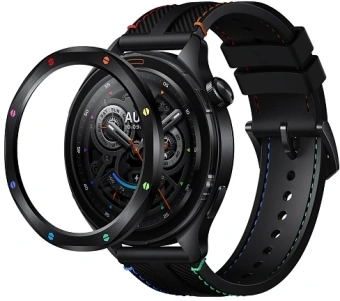 Смарт-часы Xiaomi Watch S4 47мм 1.43" AMOLED корп.черный рем.черный (BHR9199GL) - купить недорого с доставкой в интернет-магазине