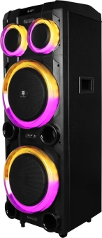 Колонка порт. Ural 23 черный 2000W 1.1 BT/3.5Jack/USB-C 15м 7000mAh (УРАЛ МОЛОТ 23) - купить недорого с доставкой в интернет-магазине