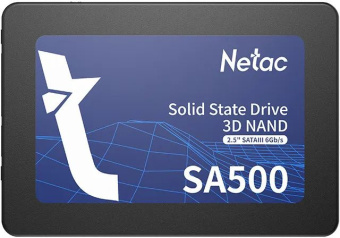 Накопитель SSD Netac SATA III 2TB NT01SA500-2T0-S3X SA500 2.5" - купить недорого с доставкой в интернет-магазине
