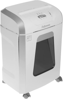 Шредер Fellowes PowerShred 15С белый (секр.P-4) фрагменты 15лист. 19лтр. скрепки скобы пл.карты - купить недорого с доставкой в интернет-магазине