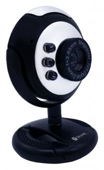Камера Web Оклик OK-C8825 черный 0.3Mpix (640x480) USB2.0 с микрофоном - купить недорого с доставкой в интернет-магазине